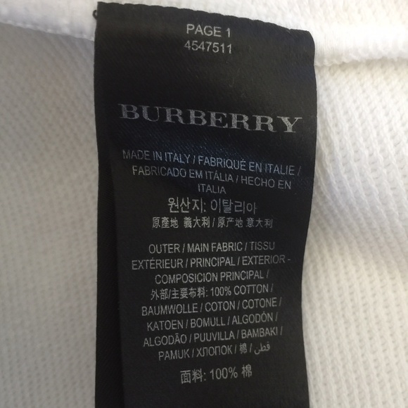 πHPπNWT$995 Burberry Sweatshirt w/Crystal Brooch - Picture 8 of 8